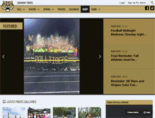 Tablet Screenshot of lebanonathletics.com